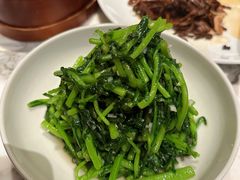 蒜蓉茼蒿-湖滨28中餐厅·西湖宴·杭州君悦酒店