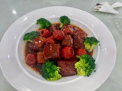 山楂红烧肉-清华大学-观畴园餐厅
