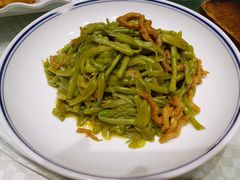 鲜黄花菜炒肉-永和红旗美食城