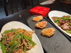 杭椒肉丝超笋干-老头儿油爆虾·知味杭州(爱琴海购物中心)