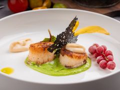 轻煎澳带佐奶油花菜泥-404干式熟成牛排馆•聚会餐厅