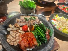 炭烤108小时熟成黑猪肉-KimPro 辛普乐概念韩餐