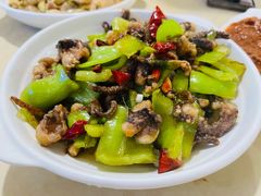 干煸鱿鱼-满口香饭店
