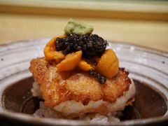 河豚白子海胆鱼子酱-橼舍鮨青木