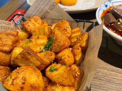 锅巴土豆-肖四女乐山跷脚牛肉(南汇大学城生活广场店)