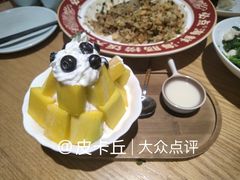 蓝莓芒果雪花冰-必点海鲜·海肠捞饭大王(滨江道店)