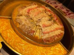 水煎肉-猪啊牛呀羊啊铜盘烤肉(正大广场店)