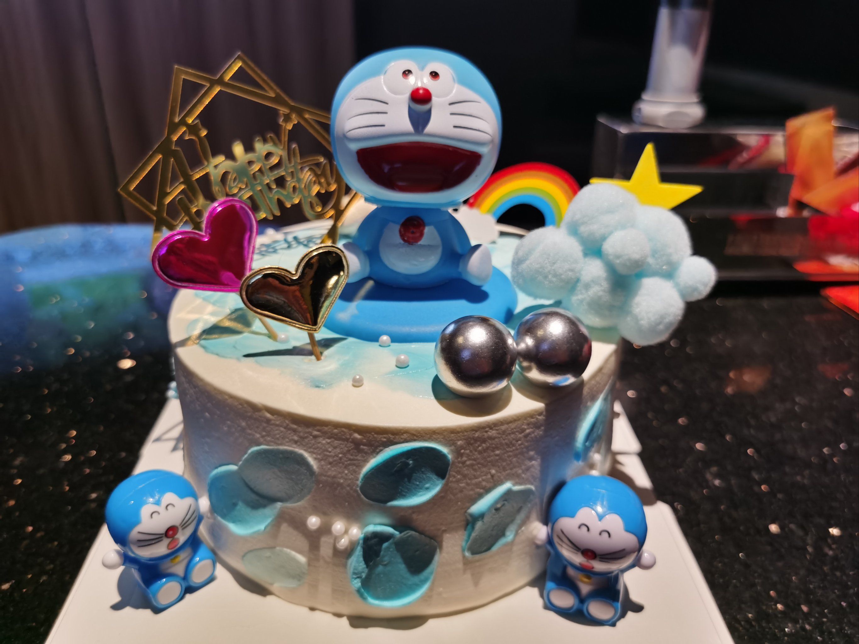 哆啦a梦生日蛋糕