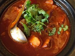 番茄牛腩砂锅-天津乾毓德饭庄·清真传统炒菜·海鲜烧烤(咸阳路店)