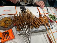 -宝记烧烤·碳锅羊肉·羊蝎子火锅·夜食社(文体路创始店)