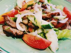 烤猪肉沙拉-Cafe de Thaan Aoan