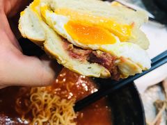 咸芝士牛肉猪仔包-华嫂冰室(湾仔店)