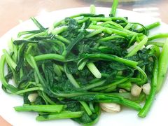 大蒜炒菜心-九和鸿禧饭店