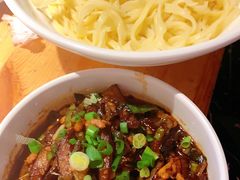 茄子汆面-平娃三宝烧烤·面食(富丰桥店)