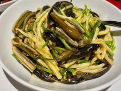 茭白炒鳝丝-玫瑰厅上海菜(兴国路店)