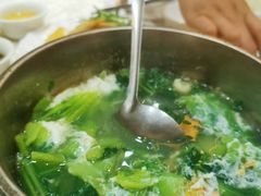 芥菜咸蛋汤-巫记鸡饭店