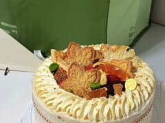 枫叶饼干-小苍兰风铃草蛋糕甜品(沈阳店)