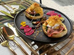 菠菜培根班尼迪克蛋-ChitChat奇洽·Bistro(黎黄陂路店)