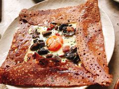 鸡蛋蘑菇熏肉荞麦可丽饼-RAC BAR(安福路店)