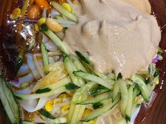 传统麻酱凉皮-西北杂粮筐手工面凉皮(来福士店)