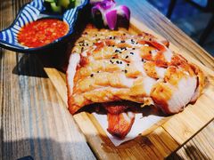 金牌炭烧秘制猪颈肉-Hi YOU你的饭局泰餐厅(雍和宫店)