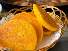 贴饼子-姥家大锅台水库渔家