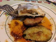 生蚝、烤肉、黄瓜-巴犀烧烤(新崇光店)