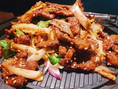 爆炒羊肉-阿里疆Alijiang·丝路美食·异域风情·清真(长楹天街店)