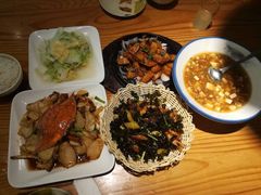 蟹炒年糕-石榴院子(西施故里店)