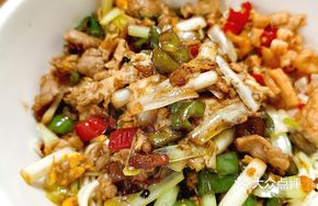 Egg and Pork Fried Noodles