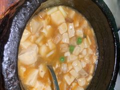 石锅鸡汤豆腐-绿茶餐厅(宝能太古店)