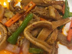 爆炒肚条-清真益鑫羊肉手抓馆(南大街店)