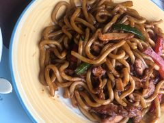 驼手汁鸡柳炒乌冬-麦茜哥牛扒城(中银店)