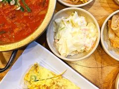 猪颈肉泡菜汤-金北顺大锅家(신사본점)