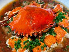 梭子蟹蒸肉饼-玫瑰厅上海菜(兴国路店)