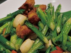蒜香生爆油菜芯-湖滨28中餐厅·西湖宴·杭州君悦酒店