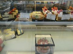 面包甜点陈列柜-大苹果面包生日蛋糕(明珠店)