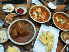 猪颈肉泡菜汤-金北顺大锅家(신사본점)