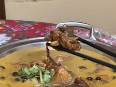 小鸡蘑菇炖粉条-全家福东北菜(联谊花园宜康苑店)