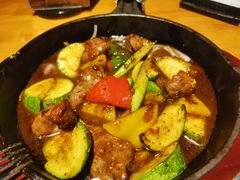 香蒜芦笋牛柳粒-绿茵阁牛扒餐厅(客村店)