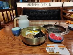 -明洞阿姨·韩式酱蟹烤肉·创意料理(三元桥店)