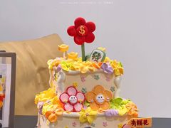 -卡比儿童蛋糕·心意定制·低脂零卡糖动物奶油FancyBALLOON(滨海店)