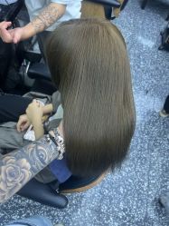 -藤野造型专业烫染接发