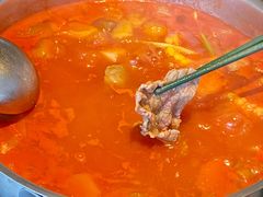 番茄牛肉锅-官也街澳门火锅(新源里店)