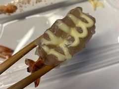 火炙玻璃虾寿司-大雄寿司(中华广场店)
