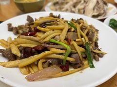 鸡杂炒竹笋-贞味盐焗鸡(老城店)