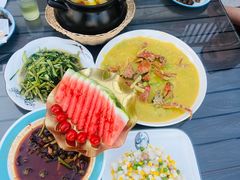 -七的湖·晚芳亭·阳澄湖农家菜·大闸蟹(莲花岛店)
