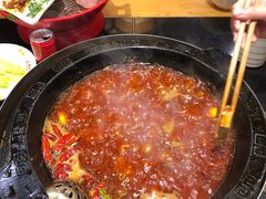 红汤锅底-锅首鲜品火锅(鸳鸯店)