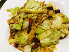 大头菜炒板筋-青岛锅贴(洛阳路分店)