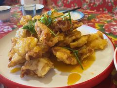 锅包肉-闯关东东北农家菜(崂山石老人店)